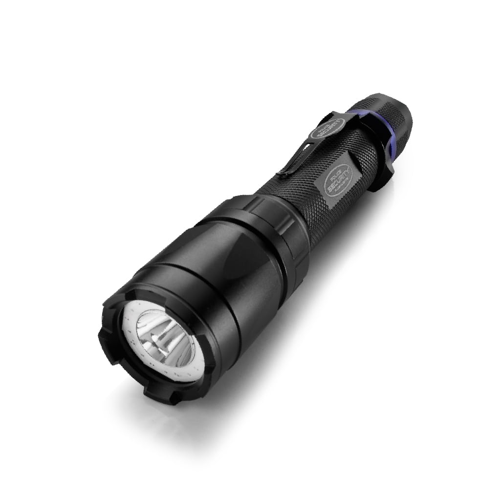 battery compartment on tactical police heavy duty 3w rechargeable flashlight Police Security Trac Tact 350 Lumen With Uv Flashlight 2AA (2AA) - Shoemakersville, PA