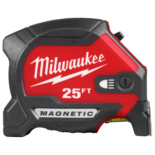 Milwaukee Magnetic Tape Measure w/ Rechargeable 100L Light