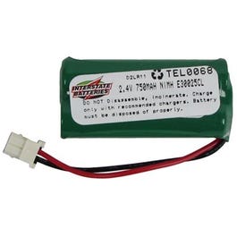 Cordless Telephone Battery, 2.4-Volt, 750Mah Ni-Mh