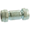 Galvanized Pipe Repair Coupling, 1/2-In. Compression