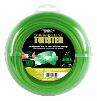 Arnold Twisted Trimmer Line (100 ft. x 0.09 in. Orange)