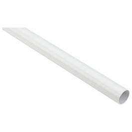 Closet Rod, Heavy-Duty, White, 6-Ft.