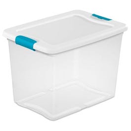 Latching Storage Box, 25-Qt.