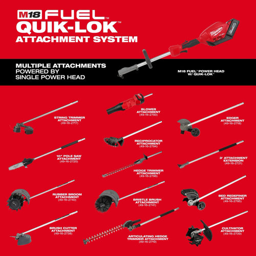 Milwaukee M18 FUEL™ QUIK-LOK™ Reciprocator Attachment (Blade Diameter: 9”)