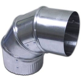 Aluminum Duct Elbow, Adjustable, 3-In.