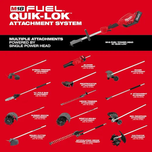 Milwaukee M18 FUEL™ QUIK-LOK™ Blower Attachment (Length: 34”)