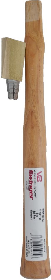Vaughan Swinger Hickory Machinist Hammer Replacement Handle (12