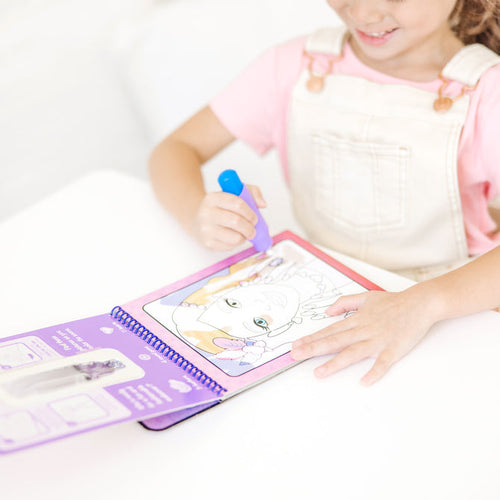 Melissa & Doug On the Go Water Wow! Water-Reveal Pad - Makeup & Manicures