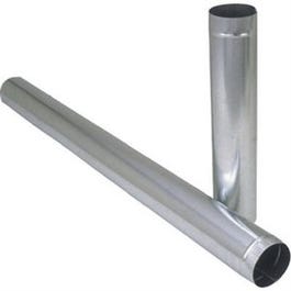 Galvanzied Furnace Pipe,  26 Ga, 6 x 12-In.