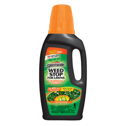 SPECTRACIDE® WEED STOP® FOR LAWNS PLUS CRABGRASS KILLER CONCENTRATE