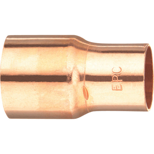 Mueller Streamline 3/8 In. x 1/4 In. Reducing Copper Coupling with Stop