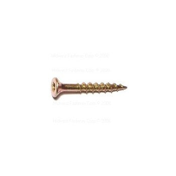 Midwest Fastener 09288 8x1-3/4 Star Ws Gold 1#