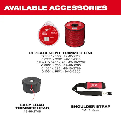 Milwaukee M18 FUEL™ 17” Dual Battery String Trimmer Kit (17 (3006-22))