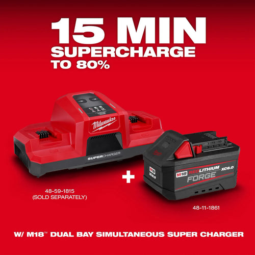 Milwaukee M18™ Redlithium™ Forge™ Xc6.0 Battery Pack (18V)