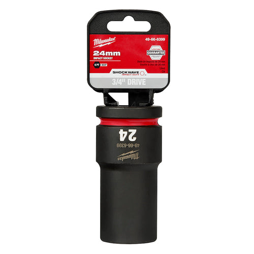 SHOCKWAVE™ Impact Duty™ 3/4 Drive 24MM Deep 6 Point Socket