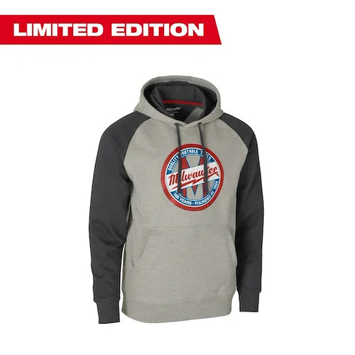 Milwaukee 1924 Work Hoodie Gray