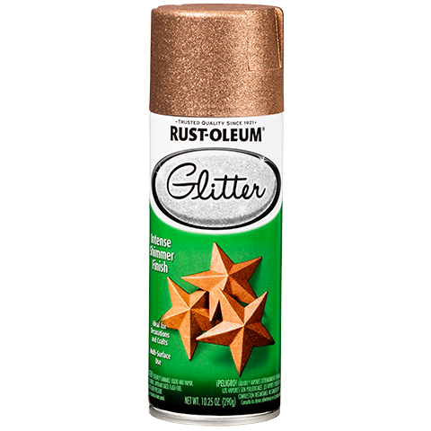 Rust-Oleum® Glitter Spray Paint Copper