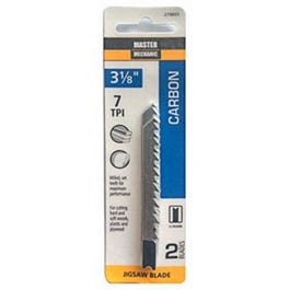 2-Pack 3-1/8-Inch 7-TPI Carbon Jigsaw Blade
