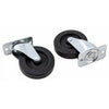 Replacement Caster, PVC, 3 x 5/8-In., 2-Pk.