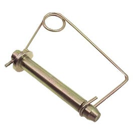 Safety Hitch Pin, High-Carbon Steel, 3/4 x 4-1/4-In.