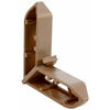 Screen Frame Corner, Champagne Tan Plastic, 3/4 x 7/16-In., 20-Pk.
