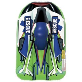 Snow Rocket Sled Rebel, Inflatable, Green, 40-In.