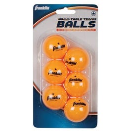 Table Tennis Balls, 1-Star, Orange, 6-Pk.