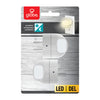 Globe Electric White Automatic Dusk to Dawn 360-Degree Directional LED Night Light