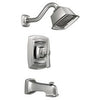 Boardwalk Collection Single-Handle Tub / Shower Faucet + Showerhead, Chrome