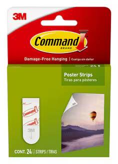 Command Poster Strips, 24 Pack