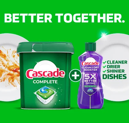 Cascade Complete ActionPacsTM - Fresh Scent