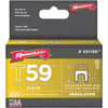 Arrow Insulated Clear Cable Staple, 1/4 In. (300-Pack)