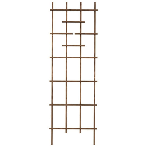 WOOD LADDER TRELLIS (72 INCH, brown)