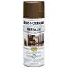 Metallic Spray Paint, Antique Brass, 11-oz.