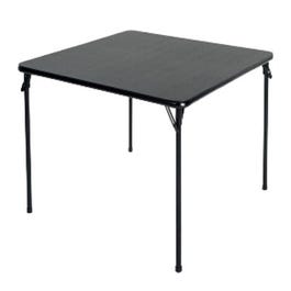 Black Folding Table, 34-In.