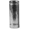 Pellet Stove Pipe, L-Vent, 4 x 12-In.