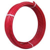 PEX Coil Pipe, Red, 1-In. Copper Tube Size x 100-Ft.