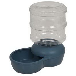 Pet Waterer, Peacock Blue, 2.5-Gals.