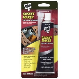 Gasket Sealant, Silicone Rubber, 2.8-oz.