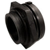 Pipe Fitting, PVC Bulkhead Fitting, 2-In.