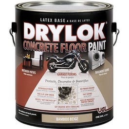 Concrete Floor Paint, Bamboo Beige, 1-Gal.