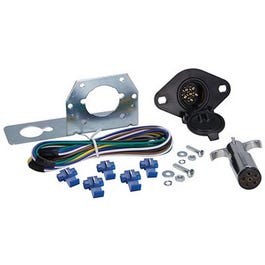 Car & Trailer Connector Kit, 6-Way Round