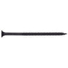 Drywall Screws, Fine Thread, Black Phosphate, 8 x 3-In., 1/4-Keg