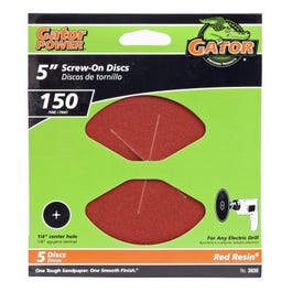 5-Pk., 5-In. 150-Grit Sanding Disc