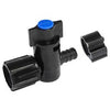 PEXLock Crimp Valve, 1/2 x 1/2-In. FPT, Blue