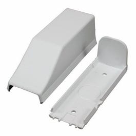 Conduit Connector, Plastic, White