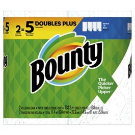 Paper Towels, Select-a-Size, 138 2-Ply Sheets, 2-Pk.