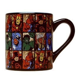 Marvel Comics Ceramic Mug, 14-oz.