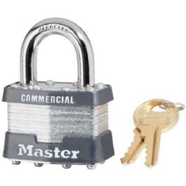 1-3/4-In. Laminated Keyed Steel Padlock