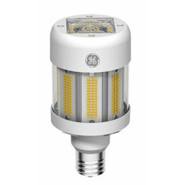 Compatible LED Light Bulb, Daylight, Clear, 8800 Lumens, 60-Watts